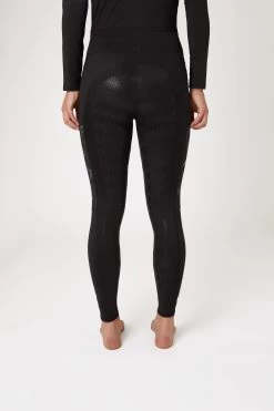 Horze Luminox Women's Reflective Full Seat Riding Tights 20 Horze Luminox Women's Reflective Full Seat Riding Tights -Sports - Equestrian Riding Shop 36748 BL 4