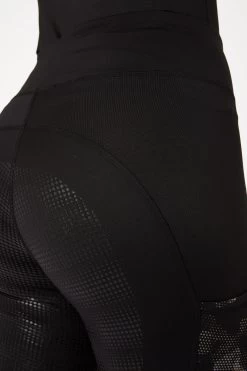 Horze Luminox Women's Reflective Full Seat Riding Tights 22 Horze Luminox Women's Reflective Full Seat Riding Tights -Sports - Equestrian Riding Shop 36748 BL 6