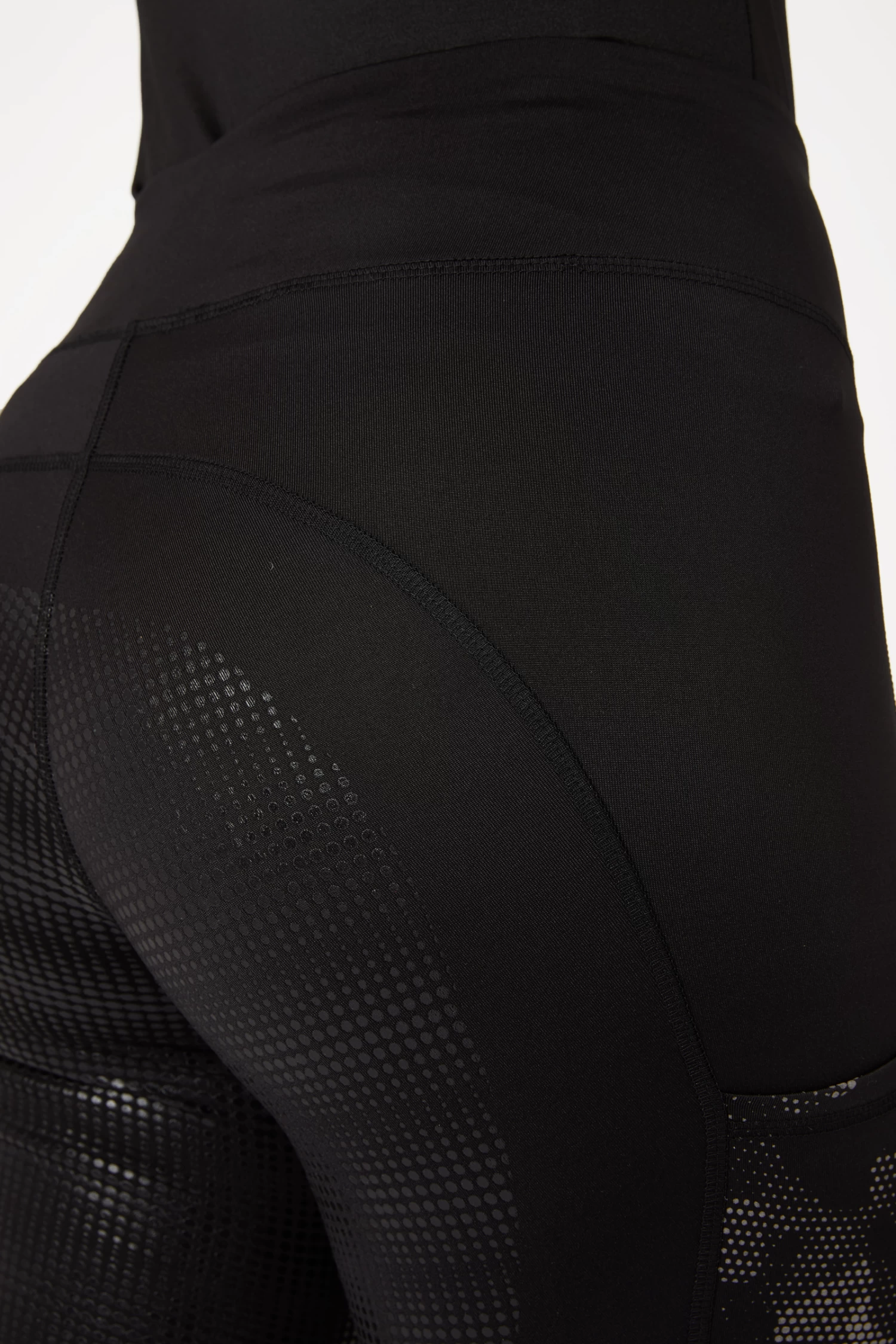 Horze Luminox Women's Reflective Full Seat Riding Tights 8 Horze Luminox Women's Reflective Full Seat Riding Tights - Image 6