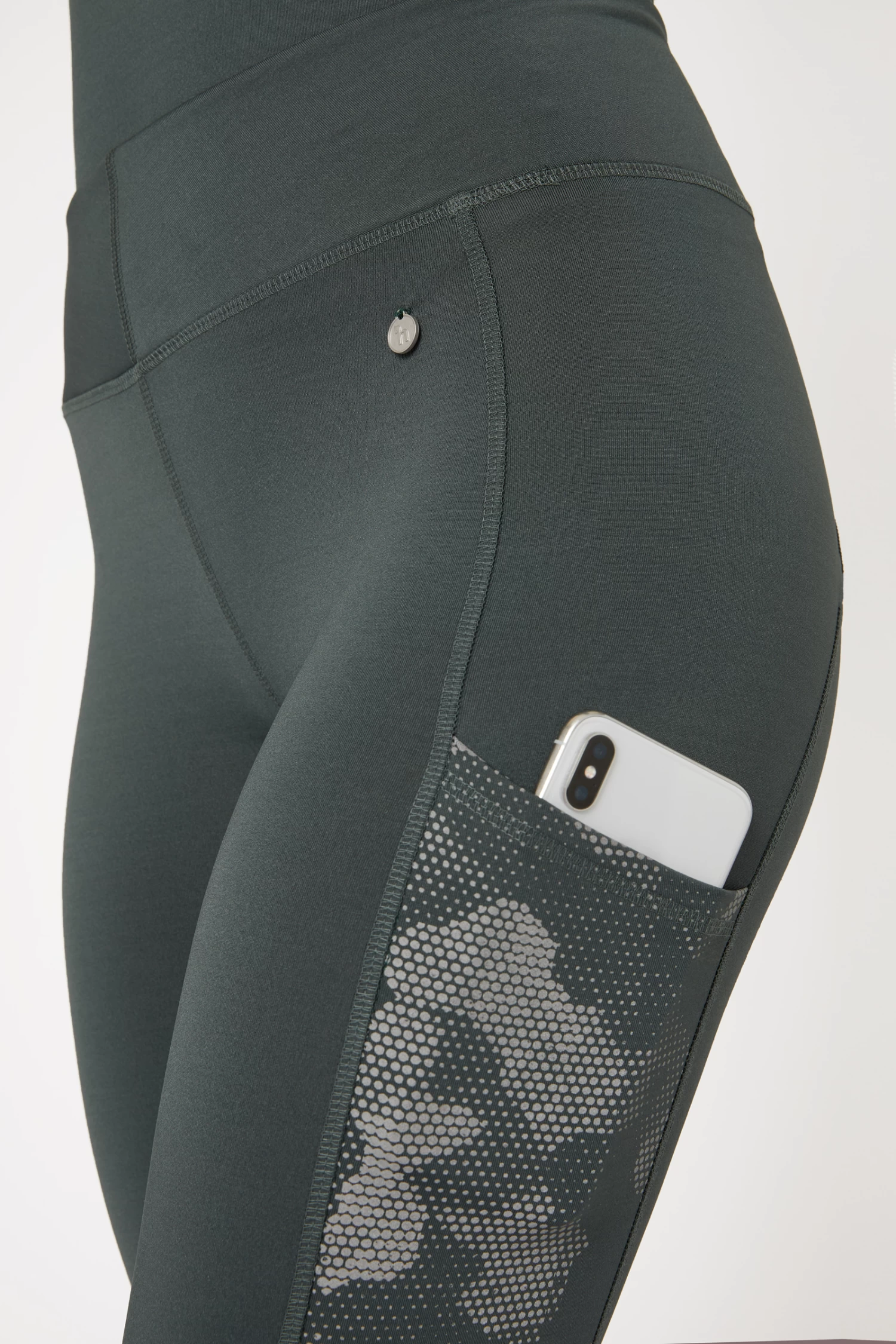 Horze Luminox Women's Reflective Full Seat Riding Tights 15 Horze Luminox Women's Reflective Full Seat Riding Tights - Image 13