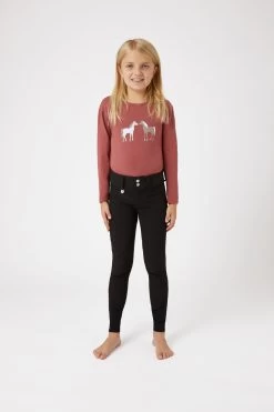 Horze Leighton Teens Full Seat Thermo Breeches 11 Horze Leighton Teens Full Seat Thermo Breeches -Sports - Equestrian Riding Shop 36749 BL 3