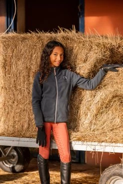 Horze Leighton Teens Silicone Full Grip Riding Tights With Warm Lining -Sports - Equestrian Riding Shop 36750 242 07