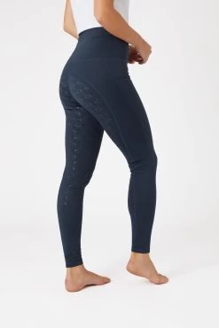 Horze Mette Women's Full Seat Mid Season Riding Tights With High Waist -Sports - Equestrian Riding Shop 36752 IKB 2