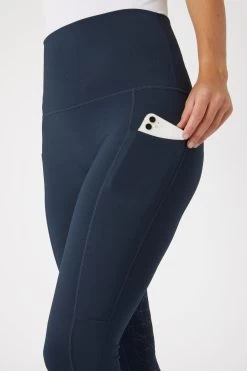Horze Mette Women's Full Seat Mid Season Riding Tights With High Waist -Sports - Equestrian Riding Shop 36752 IKB 5