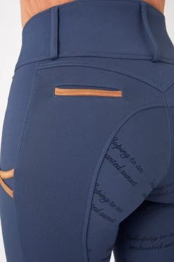 Horze Nella Women's Full Seat Breeches With Phone Pockets -Sports - Equestrian Riding Shop 36764 578 06