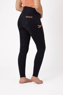 Horze Nella Women's Full Seat Breeches With Phone Pockets -Sports - Equestrian Riding Shop 36764 590 02