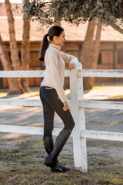 Horze Nella Women's Full Seat Breeches With Phone Pockets -Sports - Equestrian Riding Shop 36764 590 08