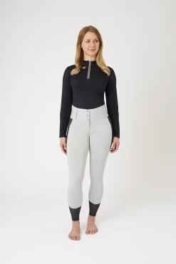 Horze Ebba Women's Full Grip Breeches With Mesh 28 Horze Ebba Women's Full Grip Breeches With Mesh -Sports - Equestrian Riding Shop 36765 025 03