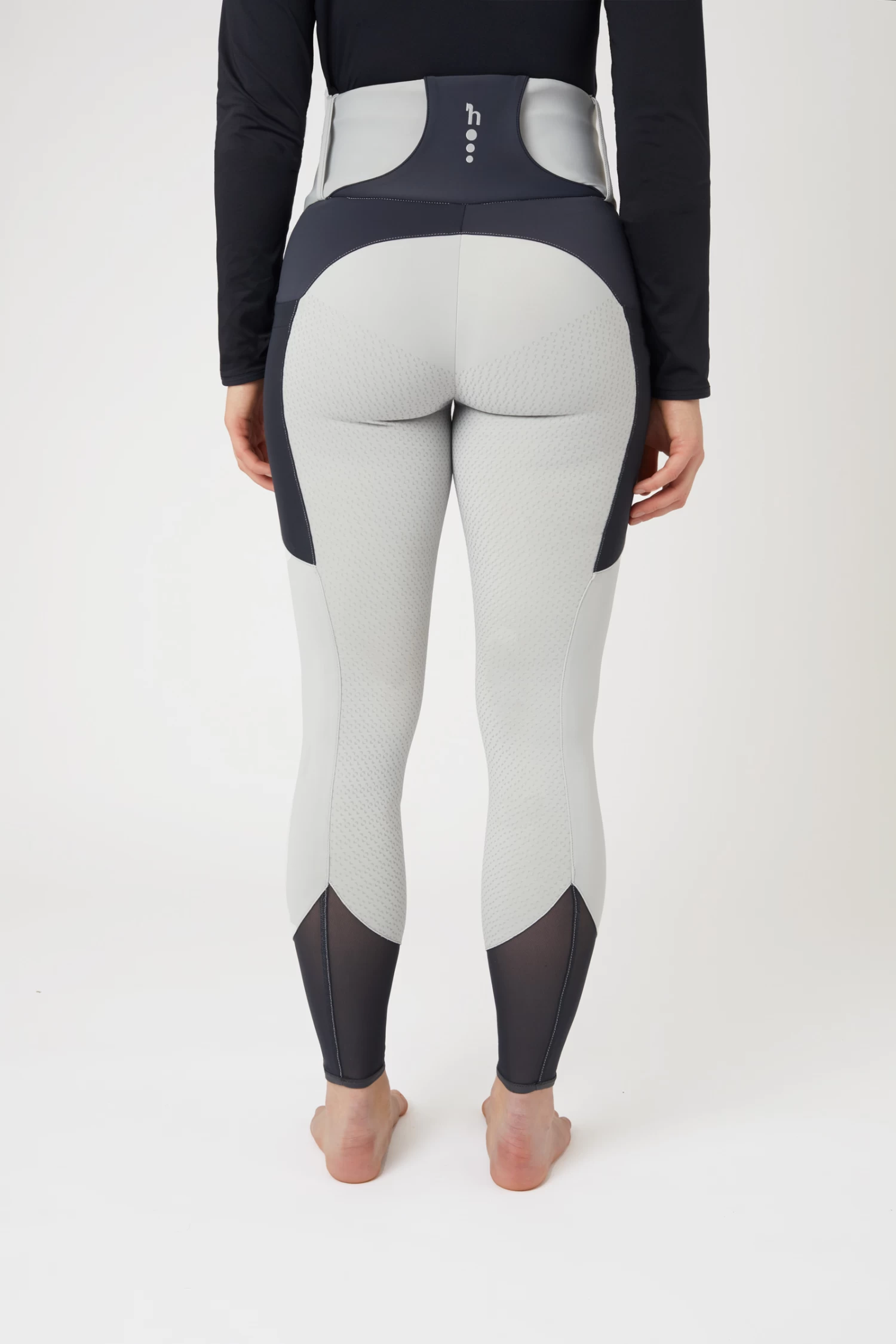 Horze Ebba Women's Full Grip Breeches With Mesh 14 Horze Ebba Women's Full Grip Breeches With Mesh - Image 12