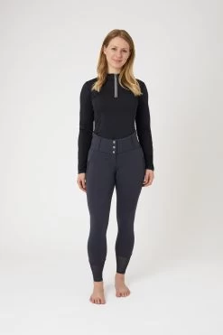 Horze Ebba Women's Full Grip Breeches With Mesh 20 Horze Ebba Women's Full Grip Breeches With Mesh -Sports - Equestrian Riding Shop 36765 590 03
