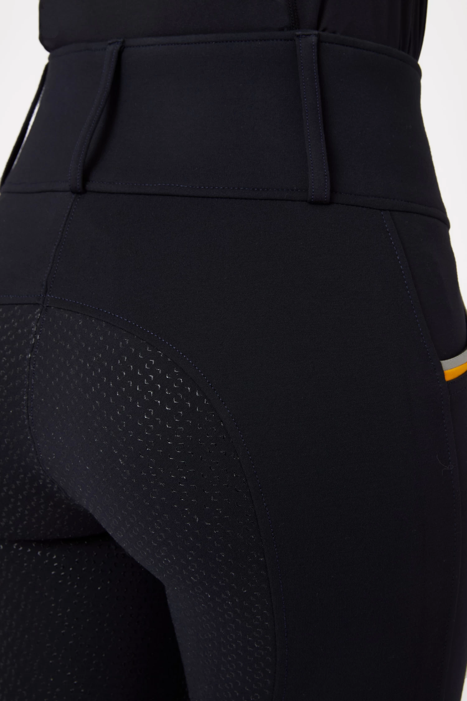 Horze Lucinda Women's Full Seat Riding Tights With Large Pockets 16 Horze Lucinda Women's Full Seat Riding Tights With Large Pockets - Image 14