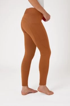 Horze Active Women's Full Grip Winter Riding Tights With Phone Pocket -Sports - Equestrian Riding Shop 36780 cfbr 02