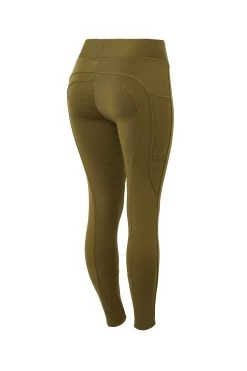 Horze Active Women's Full Grip Winter Riding Tights With Phone Pocket -Sports - Equestrian Riding Shop 36780 dogr 01