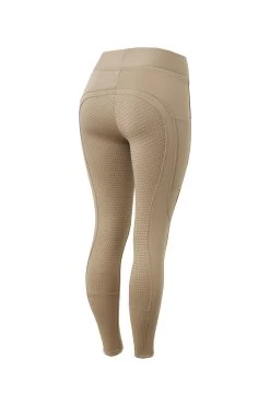 Horze Active Women's Full Grip Winter Riding Tights With Phone Pocket -Sports - Equestrian Riding Shop 36780 dtbe 01
