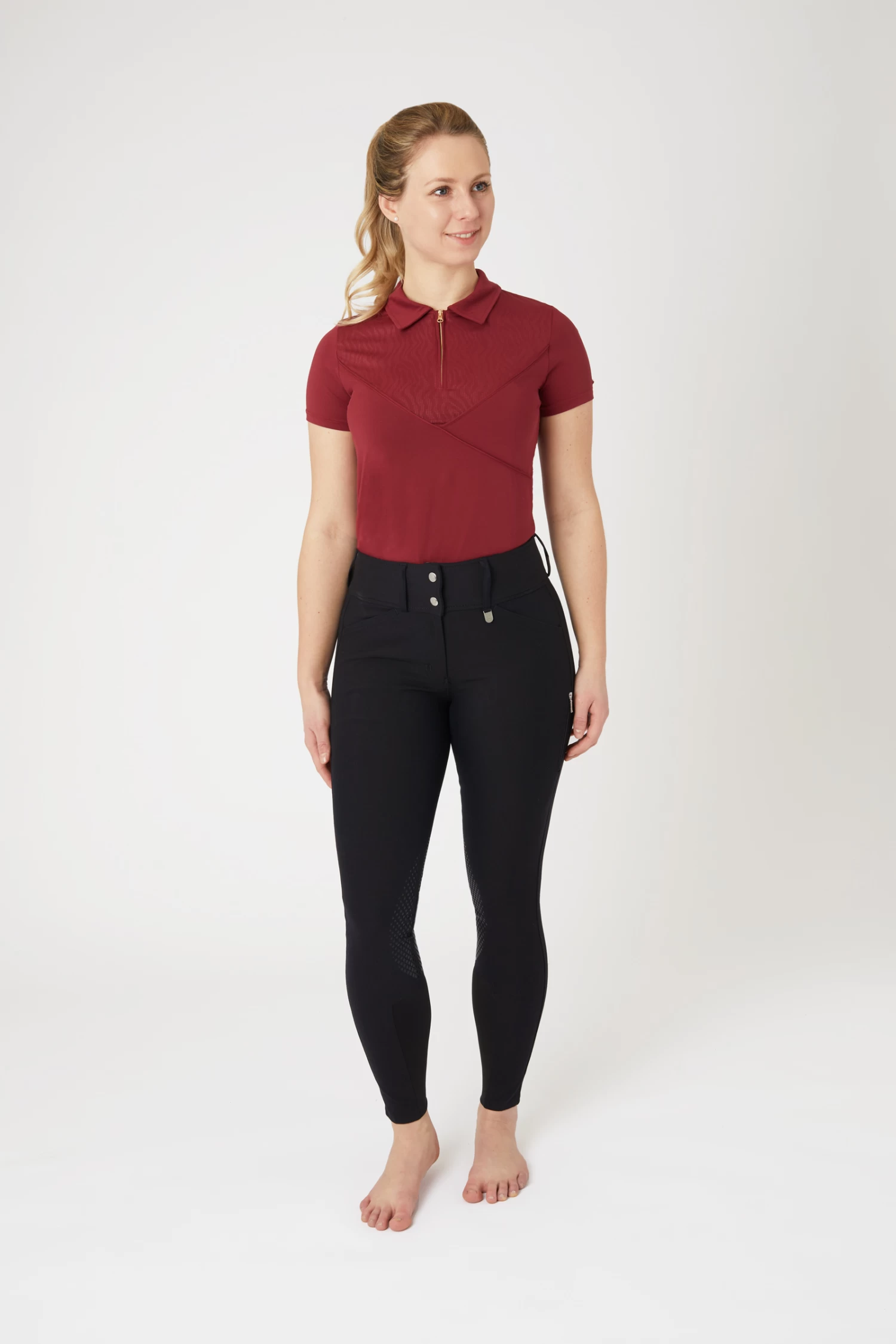 Horze Grand Prix II Women's Knee Grip Breeches 5 Horze Grand Prix II Women's Knee Grip Breeches - Image 3