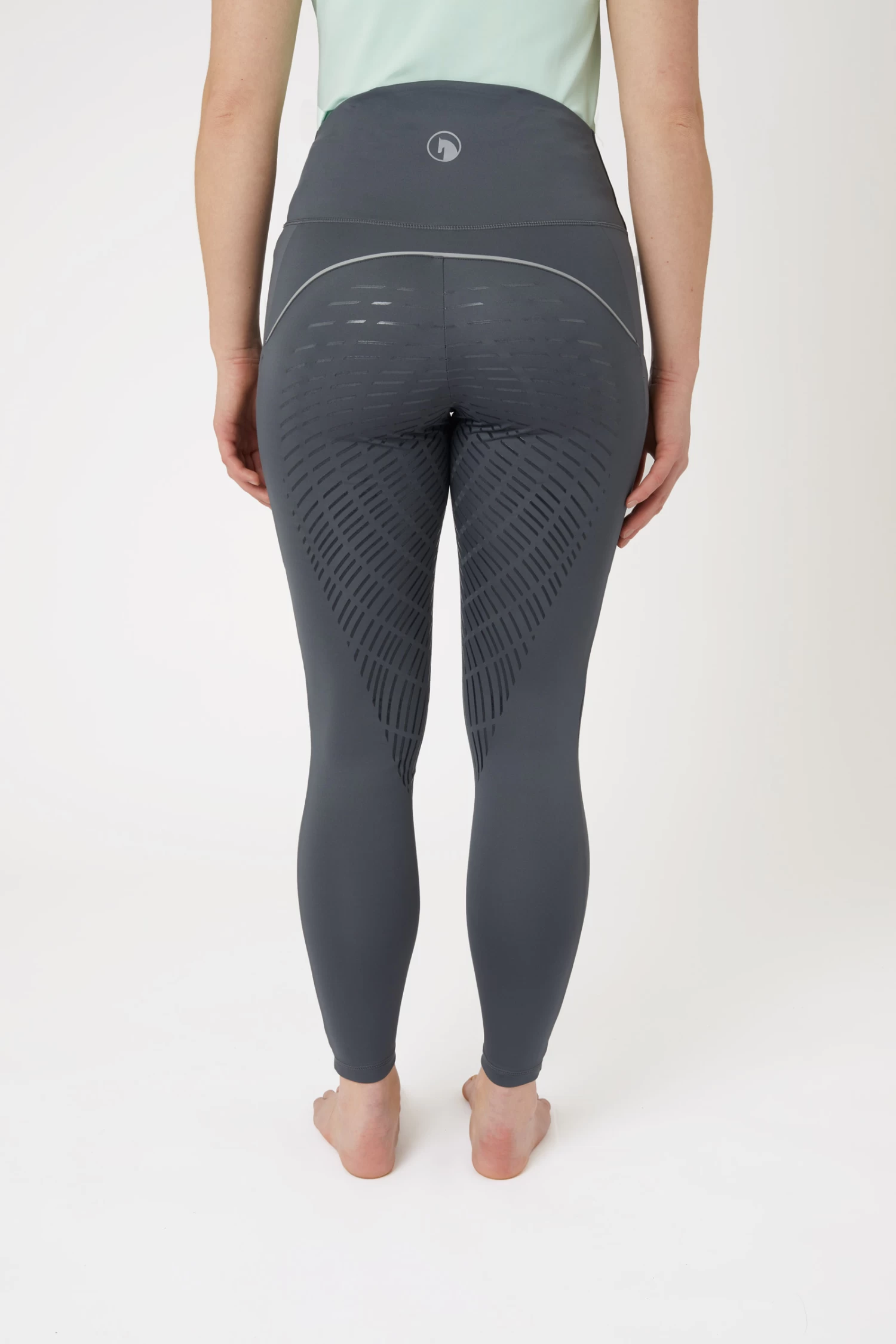 Horze Nicki Women's Full Grip Tights 6 Horze Nicki Women's Full Grip Tights - Image 4