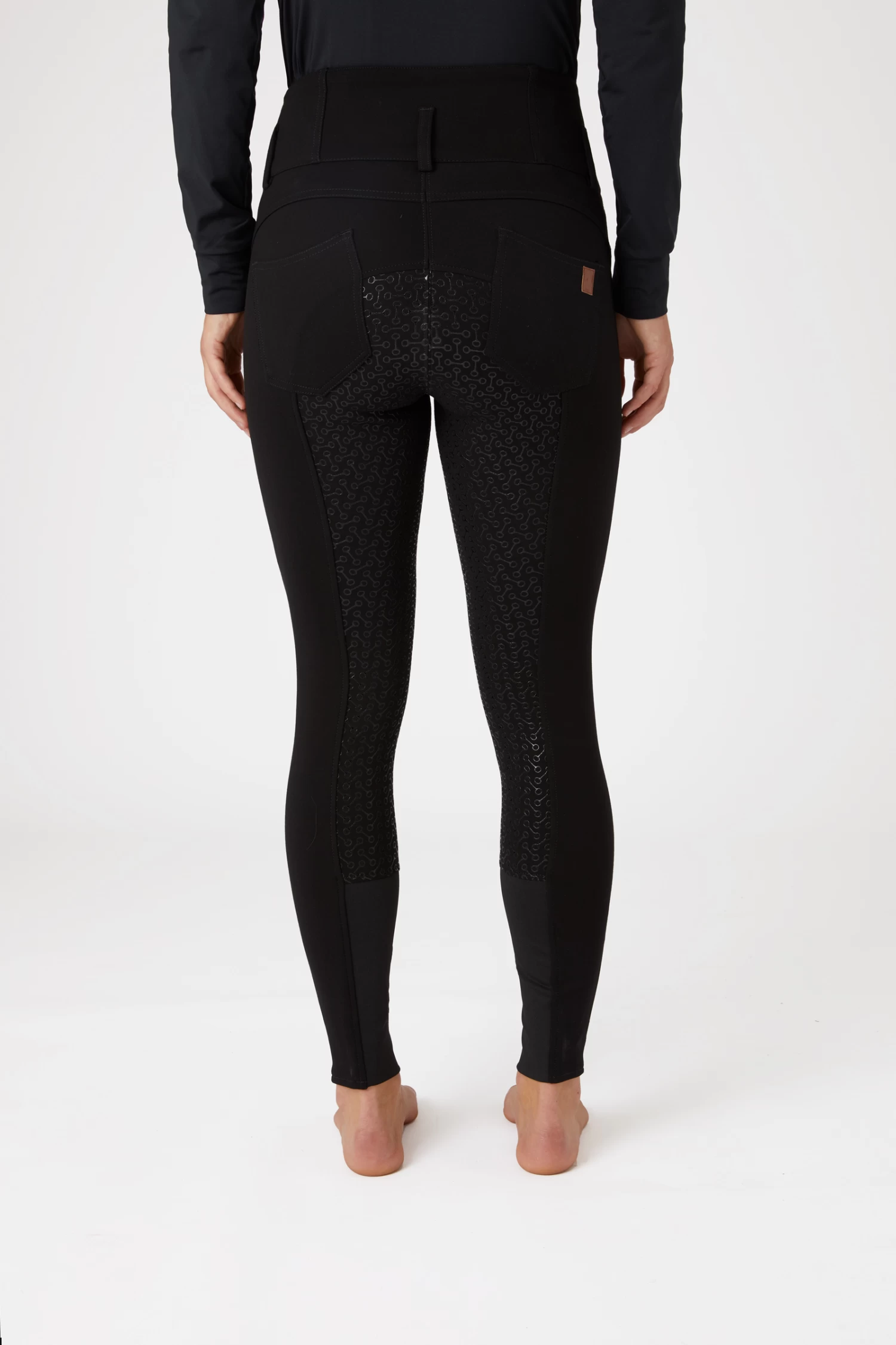 Horze Tara High Waist Full Grip Mid-Season Breeches 7 Horze Tara High Waist Full Grip Mid-Season Breeches - Image 5