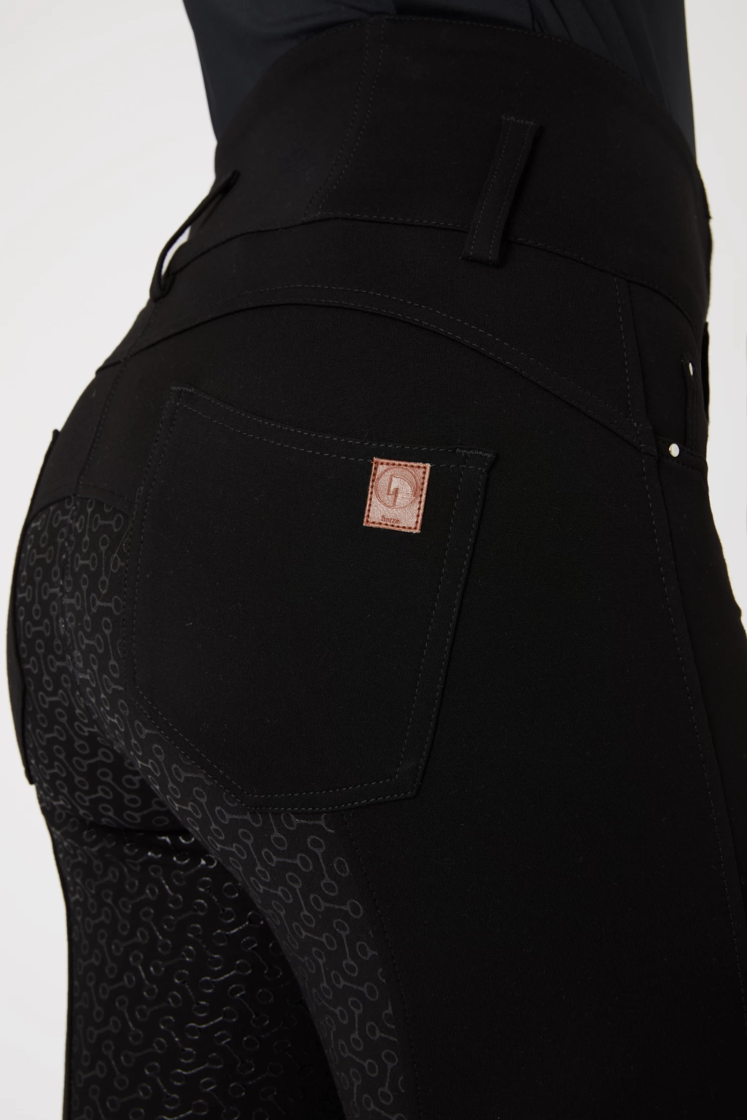 Horze Tara High Waist Full Grip Mid-Season Breeches 9 Horze Tara High Waist Full Grip Mid-Season Breeches - Image 7