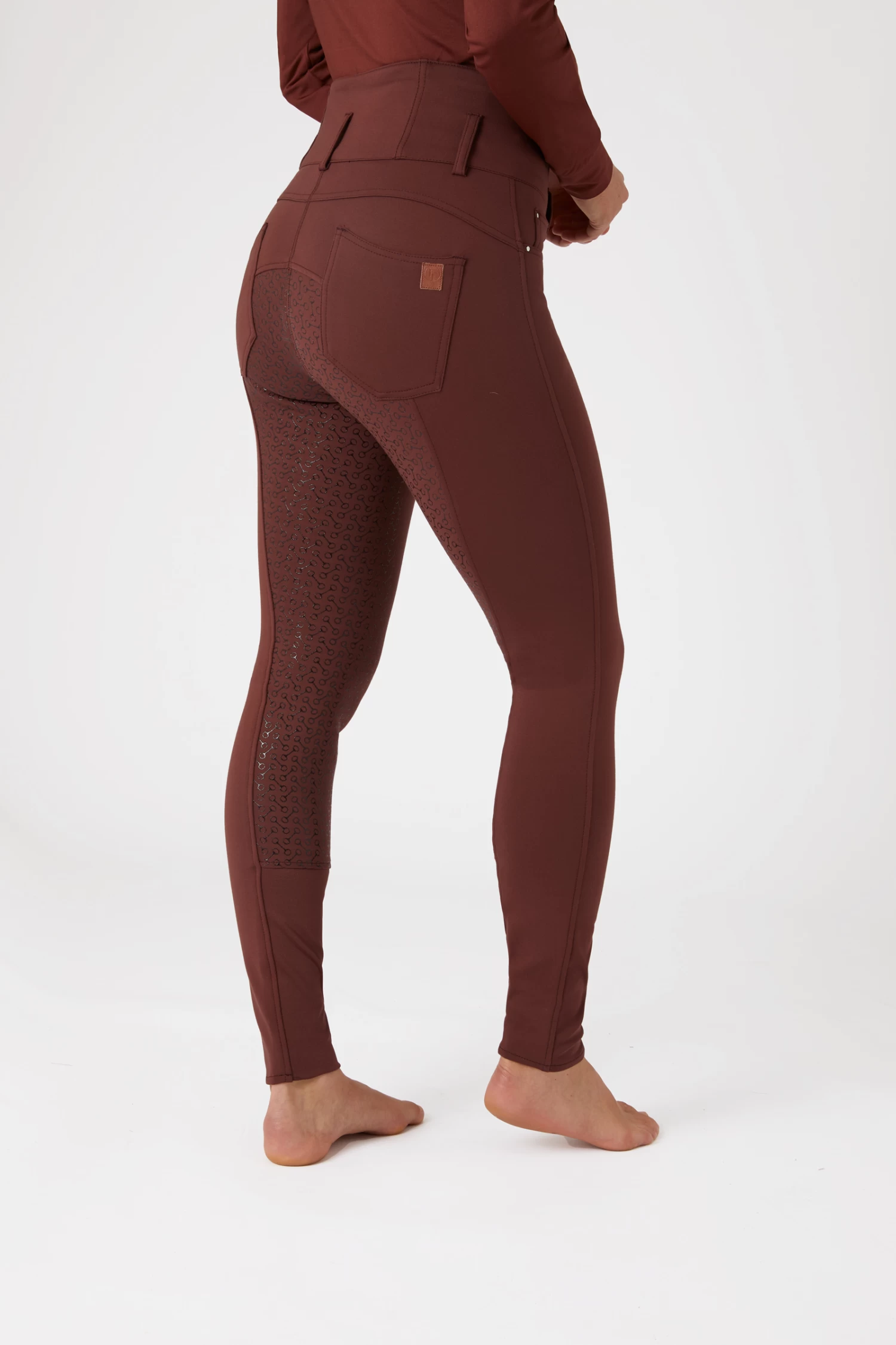 Horze Tara High Waist Full Grip Mid-Season Breeches 20 Horze Tara High Waist Full Grip Mid-Season Breeches - Image 18
