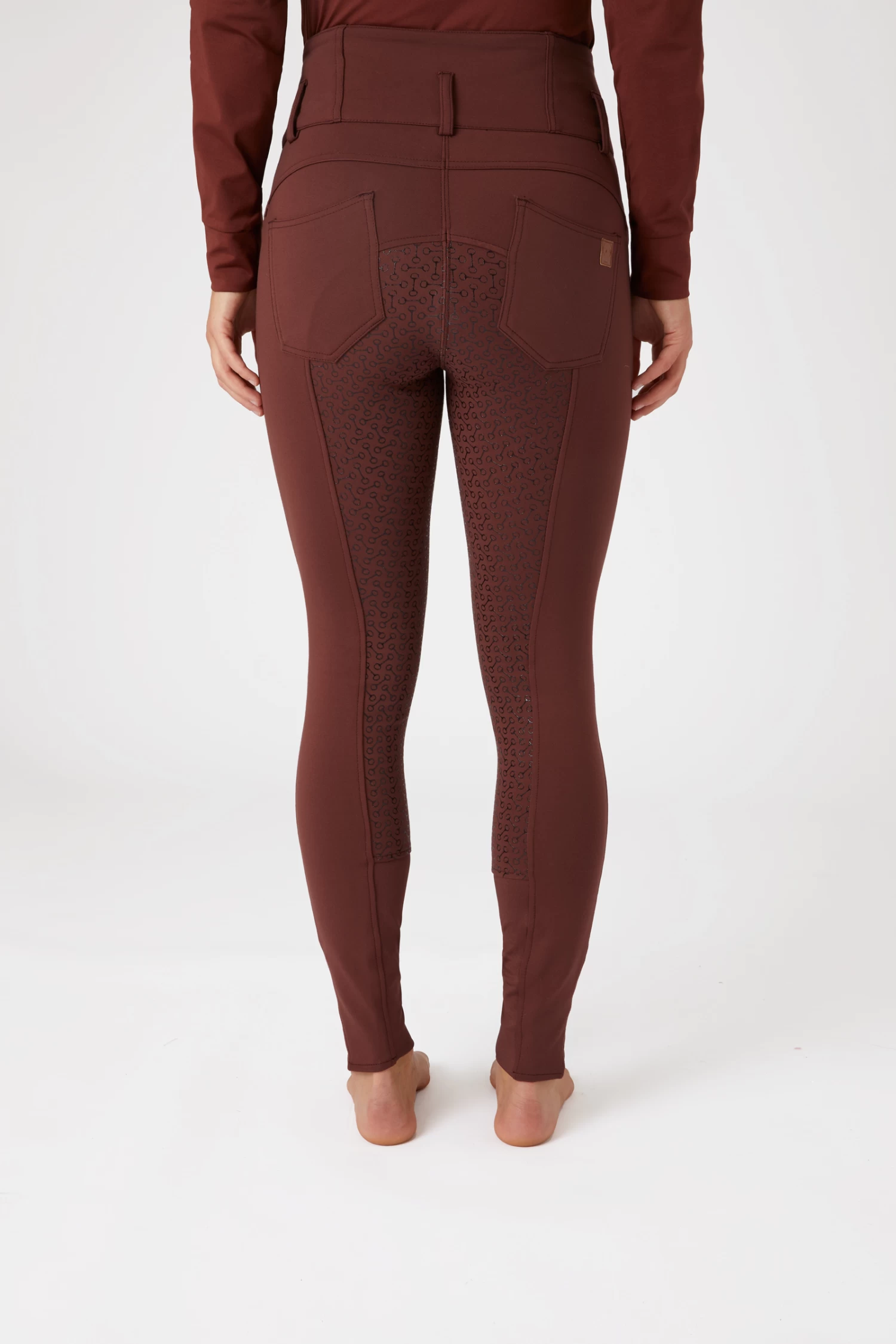 Horze Tara High Waist Full Grip Mid-Season Breeches 22 Horze Tara High Waist Full Grip Mid-Season Breeches - Image 20