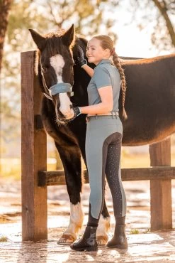 Horze Samara Kids' Rainbow Full Seat Breeches -Sports - Equestrian Riding Shop 36792 576 08