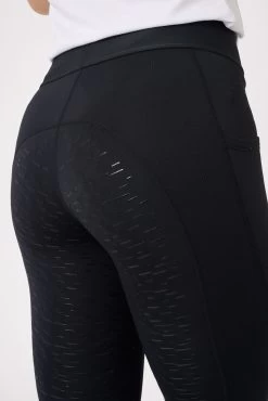 Horze Maia Women's Fullgrip Riding Tights With Phone Pocket 31 Horze Maia Women's Fullgrip Riding Tights With Phone Pocket -Sports - Equestrian Riding Shop 36801 085 06