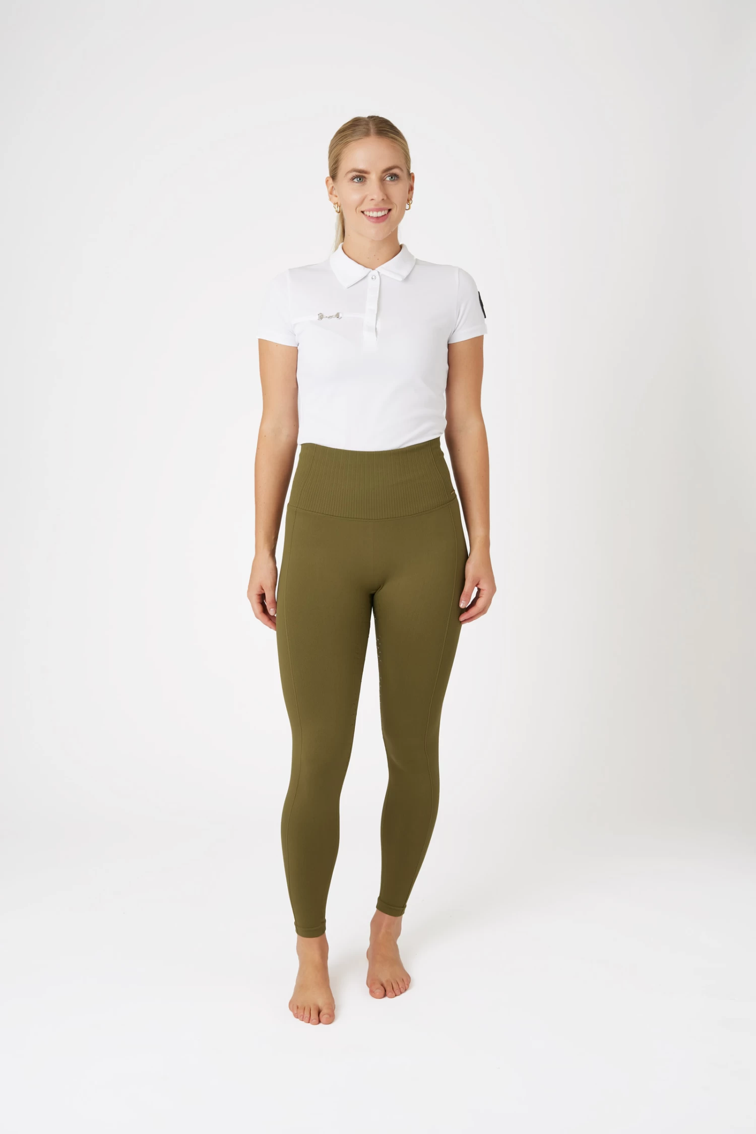 Horze Melissa Women's Seamless Thermo Riding Tights 5 Horze Melissa Women's Seamless Thermo Riding Tights - Image 3