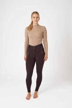 Horze Noelle Women's Knee Grip Breeches -Sports - Equestrian Riding Shop 36806 784 03