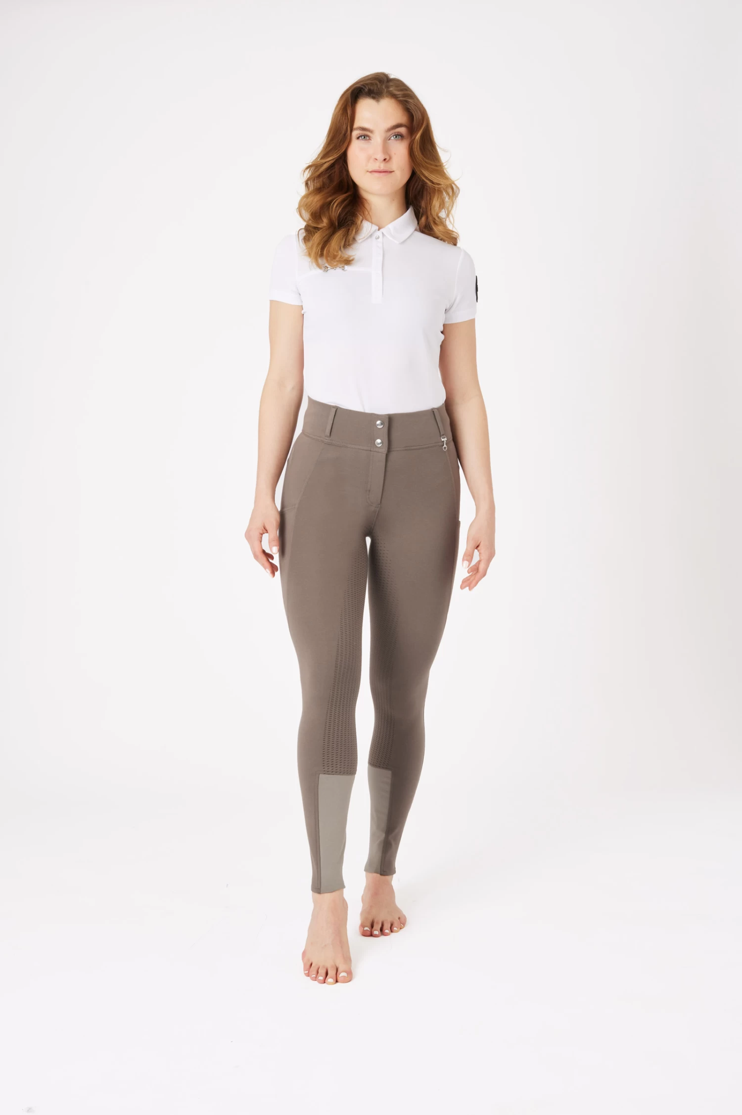 Horze Mira Women's High Waist Full Grip Breeches 21 Horze Mira Women's High Waist Full Grip Breeches - Image 19