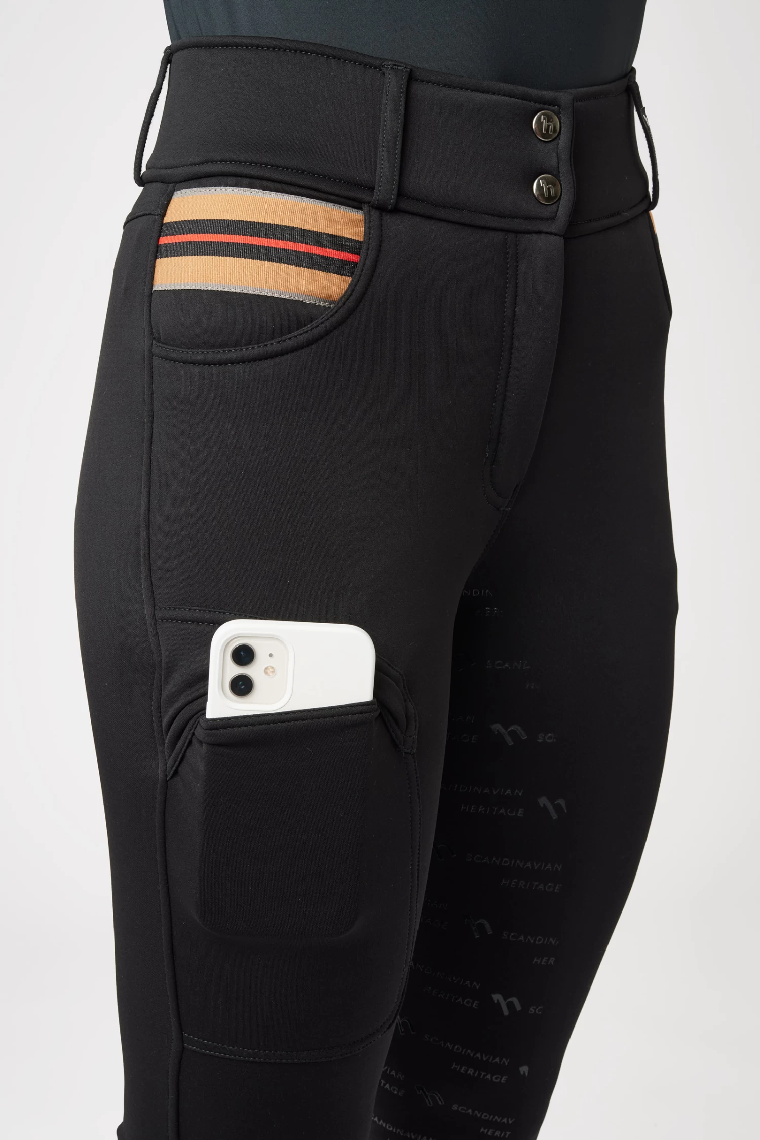 Horze Rosa Women's Thermo Full Grip Breeches 16 Horze Rosa Women's Thermo Full Grip Breeches - Image 14