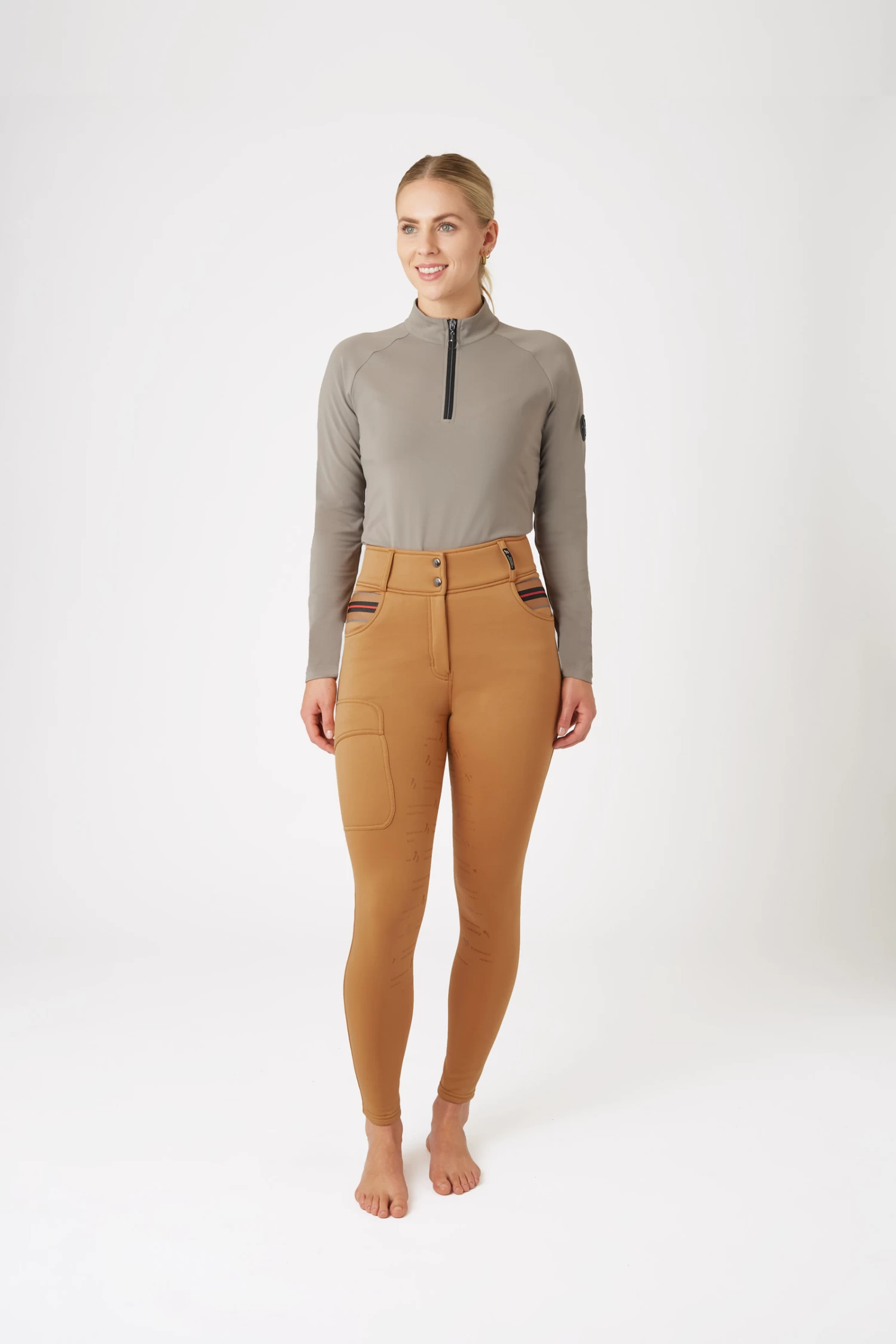 Horze Rosa Women's Thermo Full Grip Breeches 5 Horze Rosa Women's Thermo Full Grip Breeches - Image 3