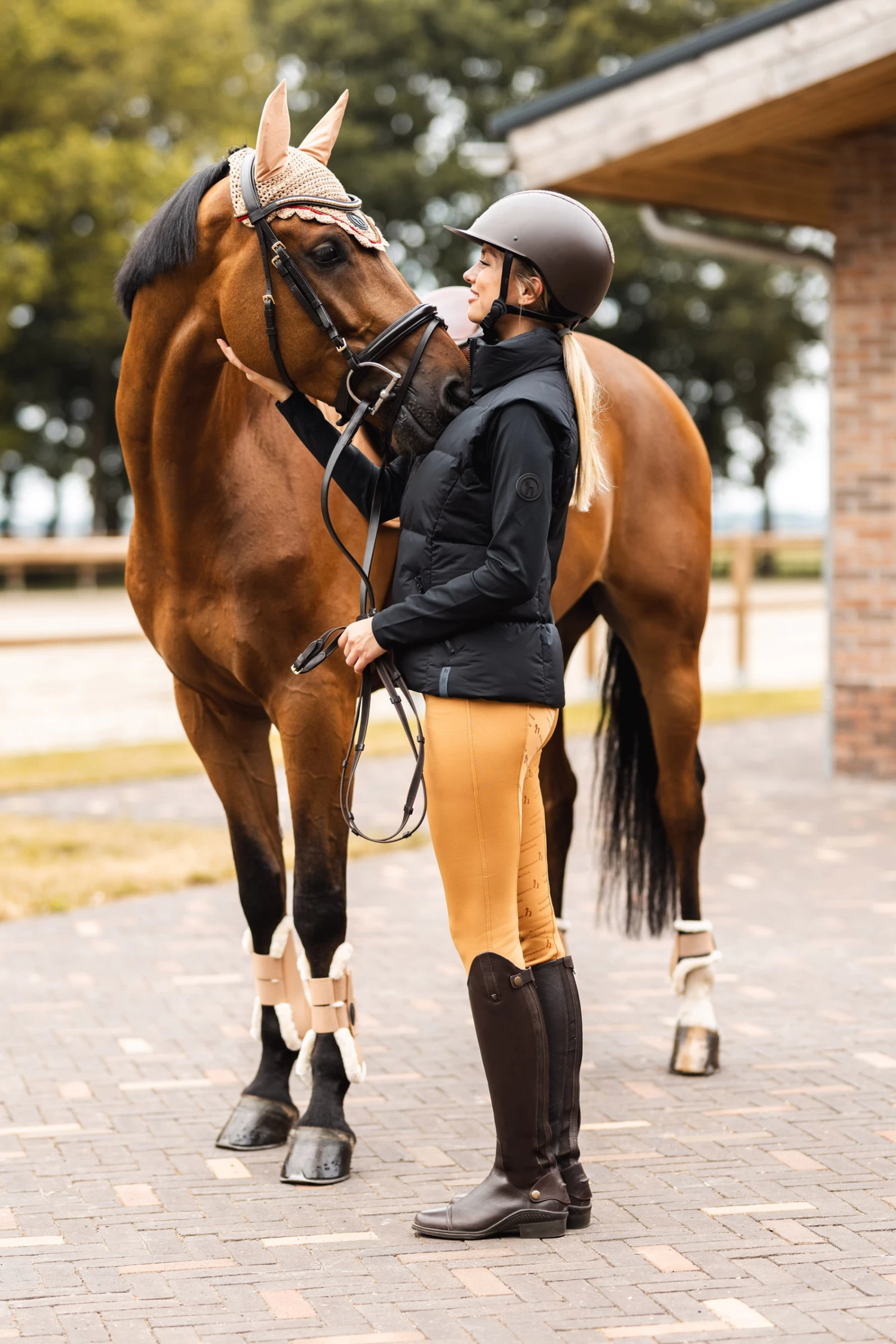 Horze Rosa Women's Thermo Full Grip Breeches 10 Horze Rosa Women's Thermo Full Grip Breeches - Image 8