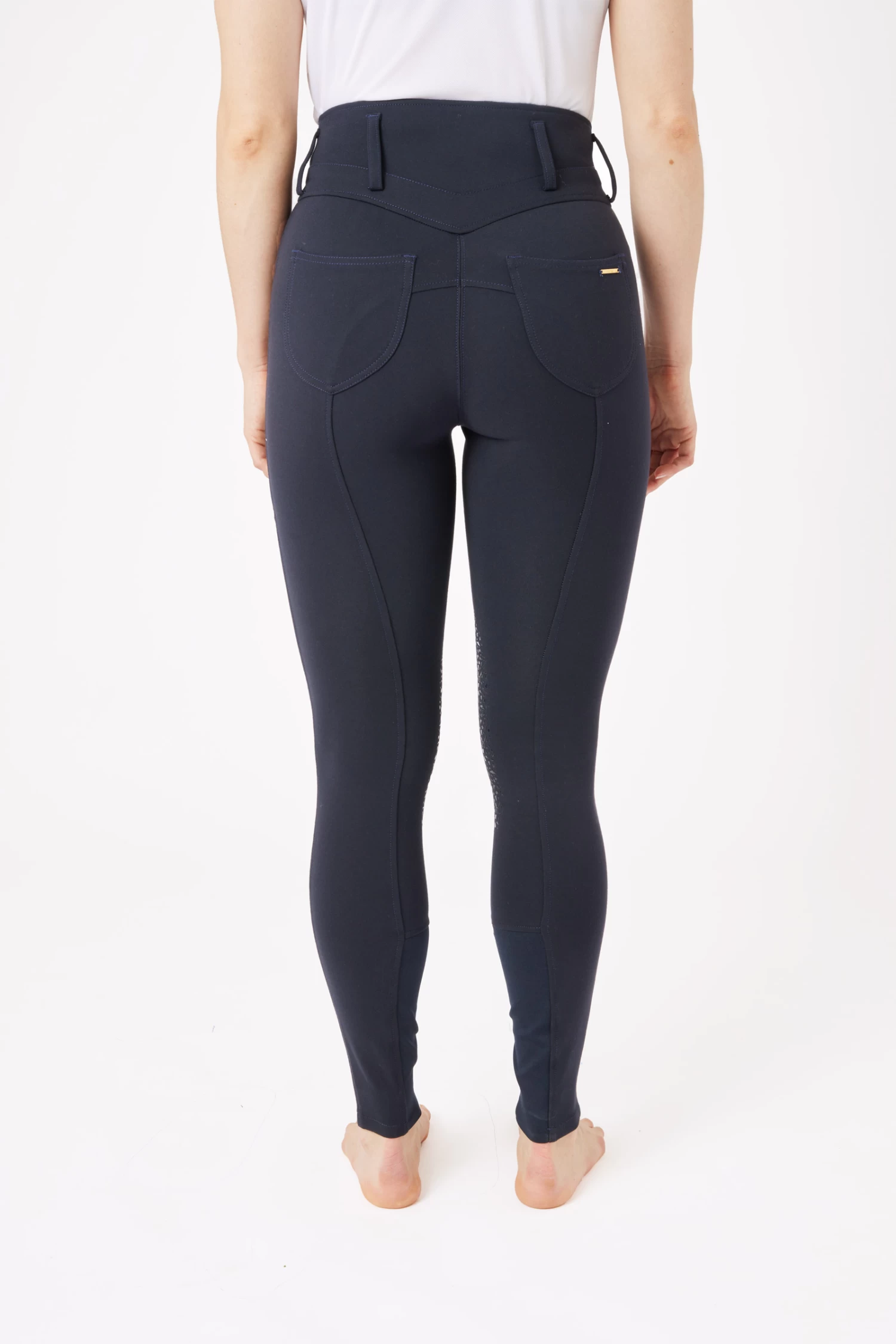 Horze Bella Women's Knee Grip Breeches 6 Horze Bella Women's Knee Grip Breeches - Image 4
