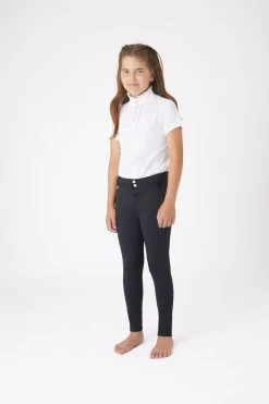 Horze Finnja Kids' Thermo Full Grip Breeches -Sports - Equestrian Riding Shop 36823 590 03