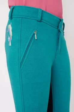 Horze Felina Kids' Cotton Breeches -Sports - Equestrian Riding Shop 36824 556 05