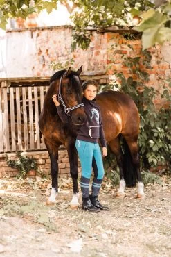 Horze Felina Kids' Cotton Breeches -Sports - Equestrian Riding Shop 36824 556 07