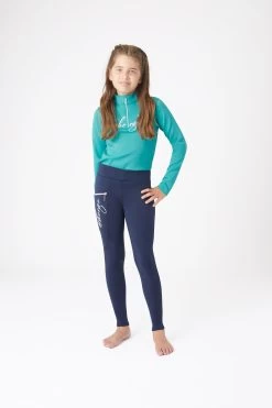 Horze Femke Kids' Winter Tights -Sports - Equestrian Riding Shop 36825 590 03