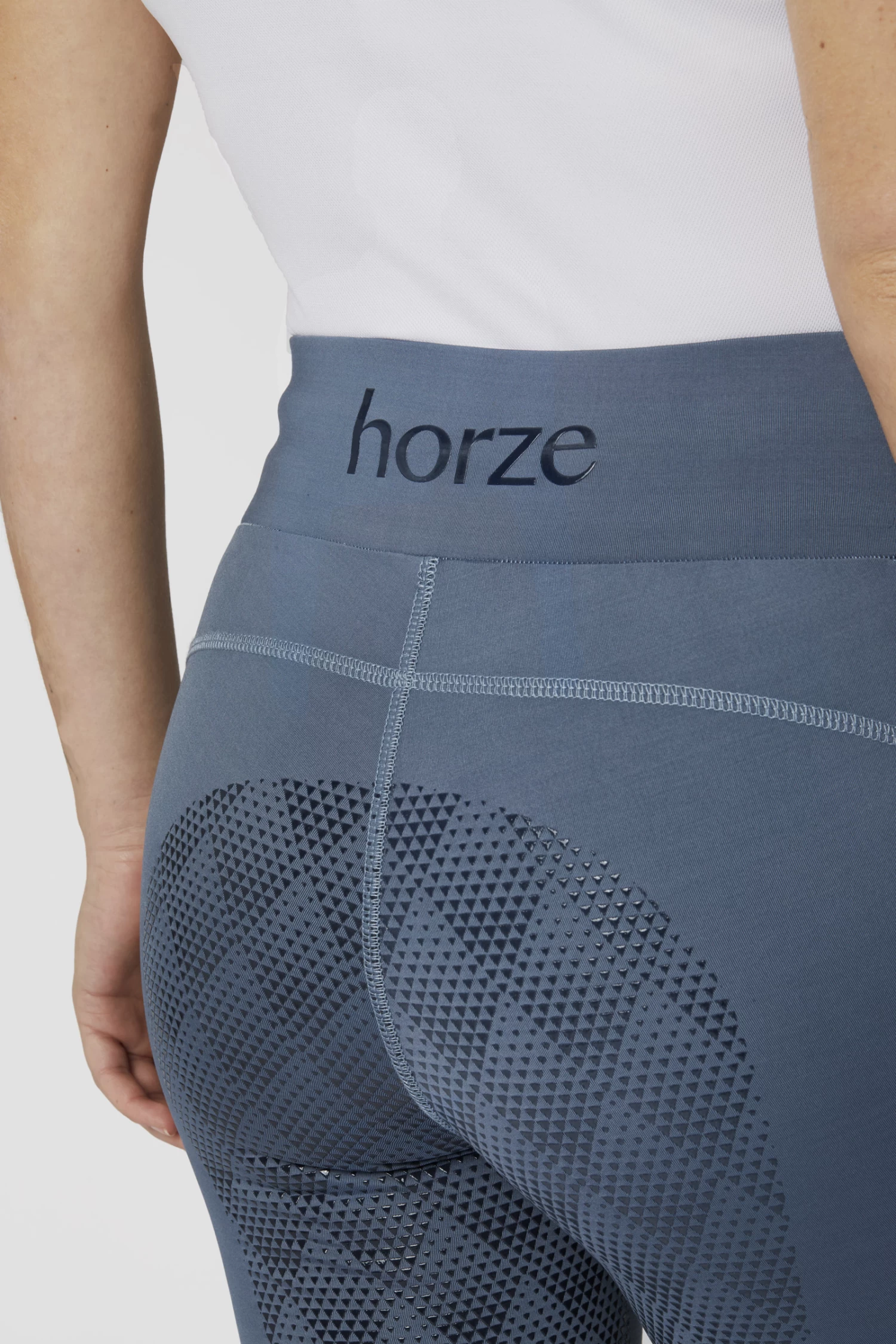 Horze Women's High Waist Silicone Full Seat Riding Tights 7 Horze Women's High Waist Silicone Full Seat Riding Tights - Image 5