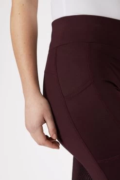 Horze Women's High Waist Silicone Full Seat Riding Tights 31 Horze Women's High Waist Silicone Full Seat Riding Tights -Sports - Equestrian Riding Shop 36900 MDRE 4