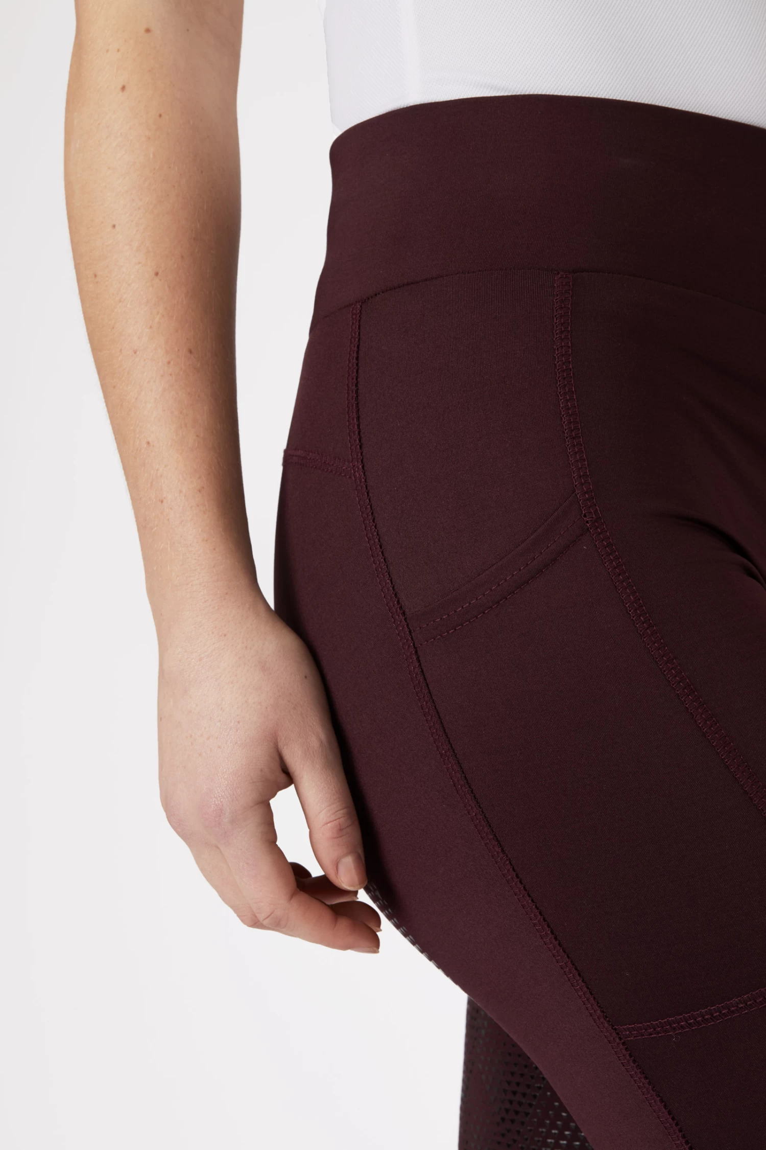 Horze Women's High Waist Silicone Full Seat Riding Tights 12 Horze Women's High Waist Silicone Full Seat Riding Tights - Image 10