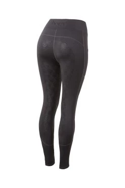 Horze Women's High Waist Silicone Full Seat Riding Tights 40 Horze Women's High Waist Silicone Full Seat Riding Tights -Sports - Equestrian Riding Shop 36900 VDB 1