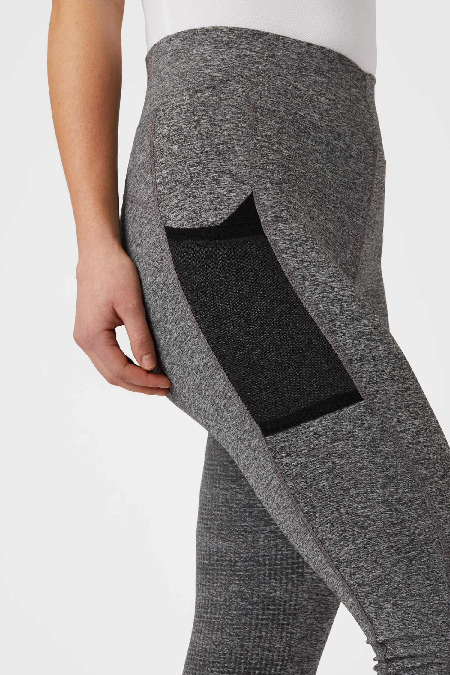 Horze Women's Silicone Full Seat Riding Tights With Mesh 21 Horze Women's Silicone Full Seat Riding Tights With Mesh - Image 19