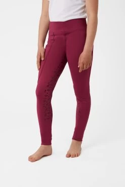 Horze Kids Silicone Full Seat Riding Tights -Sports - Equestrian Riding Shop 36905 ADPI 4