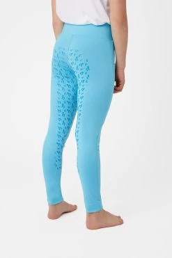 Horze Kids Silicone Full Seat Riding Tights -Sports - Equestrian Riding Shop 36905 b 02