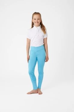 Horze Kids Silicone Full Seat Riding Tights -Sports - Equestrian Riding Shop 36905 b 03