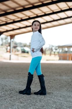 Horze Kids Silicone Full Seat Riding Tights -Sports - Equestrian Riding Shop 36905 b 06