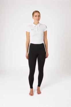 Horze Women's Silicone Full Seat Riding Tights With Crystal Pockets -Sports - Equestrian Riding Shop 36908 BL 3