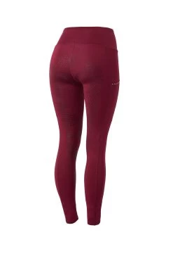Horze Women's Silicone Full Seat Riding Tights With Crystal Pockets -Sports - Equestrian Riding Shop 36908 BRE 1
