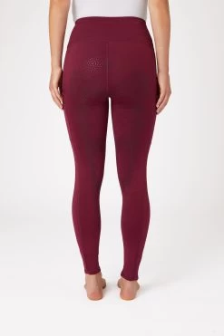 Horze Women's Silicone Full Seat Riding Tights With Crystal Pockets -Sports - Equestrian Riding Shop 36908 BRE 4