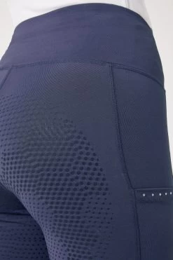 Horze Women's Silicone Full Seat Riding Tights With Crystal Pockets -Sports - Equestrian Riding Shop 36908 B 6